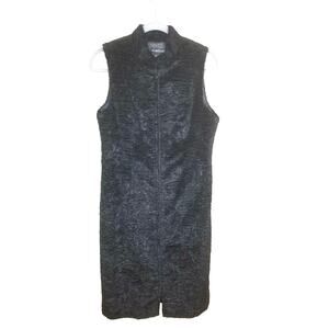 Vintage Y2K Bebe Sweater Dress Full Zip Vest Size L Whimsigoth Grunge Gothic